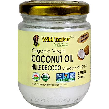 Organic Virgin Coconut Oil - Beauty Size